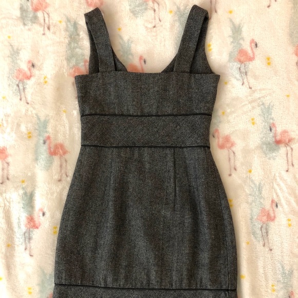 Smart Set Grey Dress size 0 - Picture 4 of 4